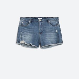 STA Blue Aubrey high rise short